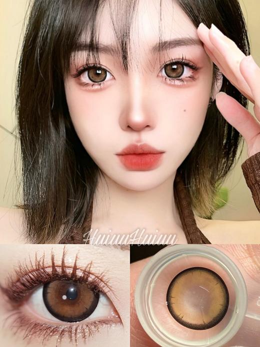 【大直径】Agenscolor-复古枫糖-14.5mm【年抛 0-1000度 无525/575】 商品图0