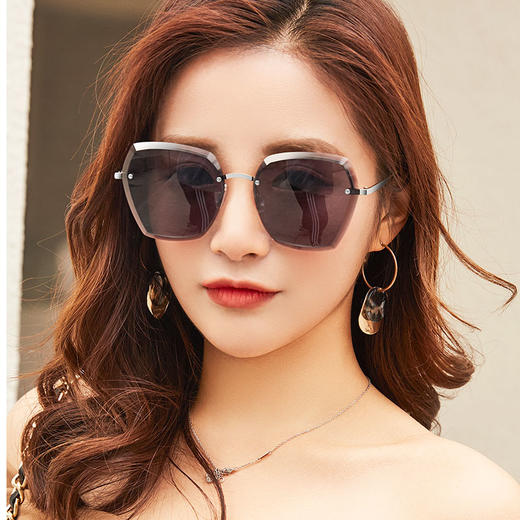 【LU-太阳镜款】骊佳新款成人款 时尚切边太阳镜防晒防止外线墨镜夜视镜多款式 商品图6