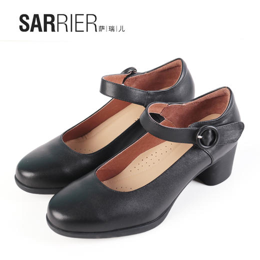 萨瑞儿2022新品胶跟一体舒适鞋 219062 商品图2