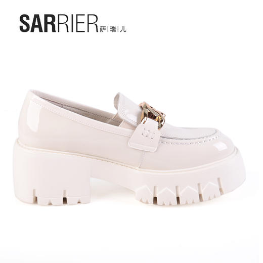 萨瑞儿2022新品超轻加厚底乐福鞋	260249 商品图6