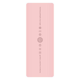【20色可选】5mm精雕七脉轮版加厚天然橡胶瑜伽垫防滑瑜伽垫   JiaM 000  P28