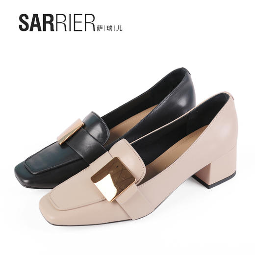 萨瑞儿新品小牛皮乐福鞋 264432 商品图5