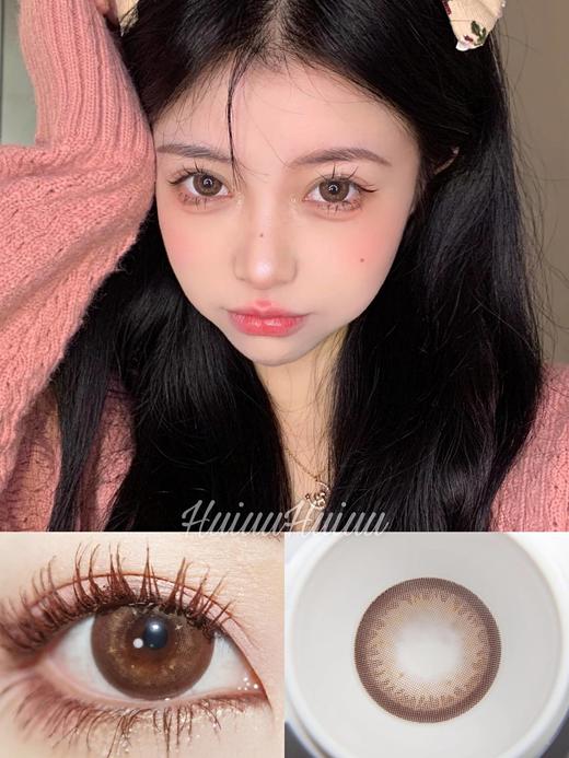 【大直径】Agenscolor-挪威森林棕/星光闪闪棕14.5mm【年抛 0-1000度 无525/575】 商品图0