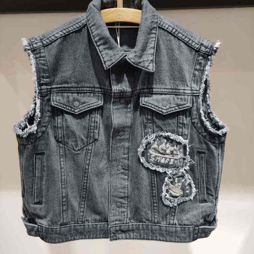 江南布衣 22年夏装新款短款马甲  1M2502290 商品图3