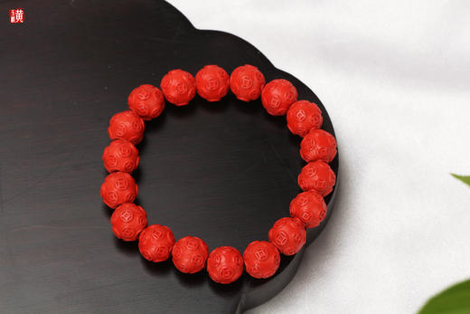 【财源滚滚来】朱砂手串 商品图3