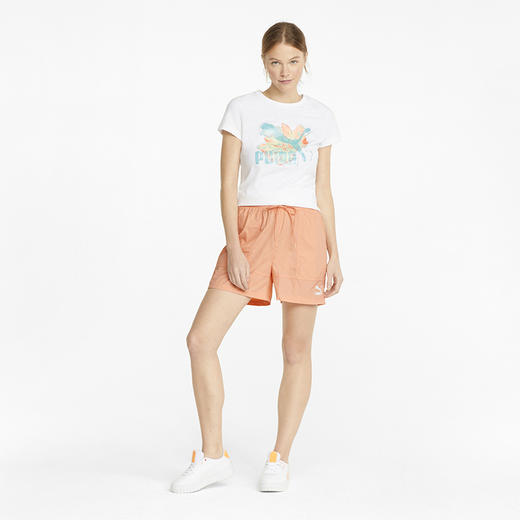 彪马短裤女裤休闲运动梭织快干综训跑步带内衬五分裤2pu53527428 商品图4