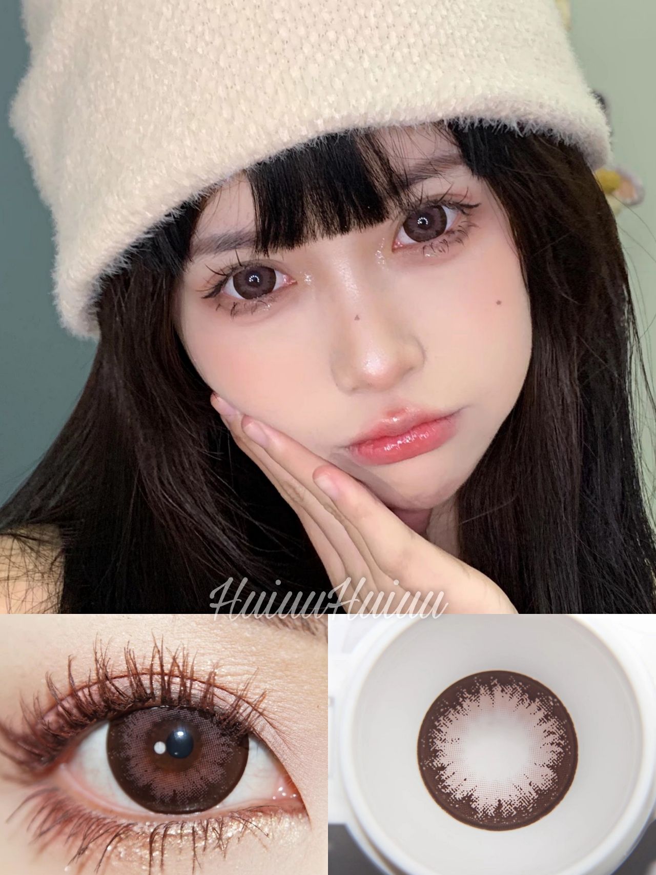 【大直径】Sheepcon-大萝莉粉-14.5mm 【年抛 0-1000度 含有525/575】
