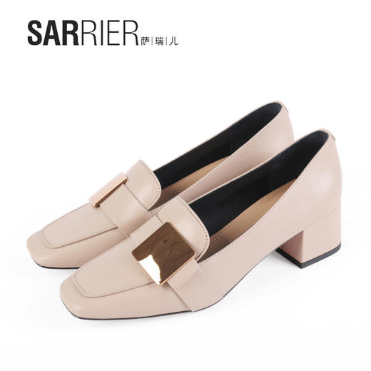 萨瑞儿新品小牛皮乐福鞋 264432 商品图2