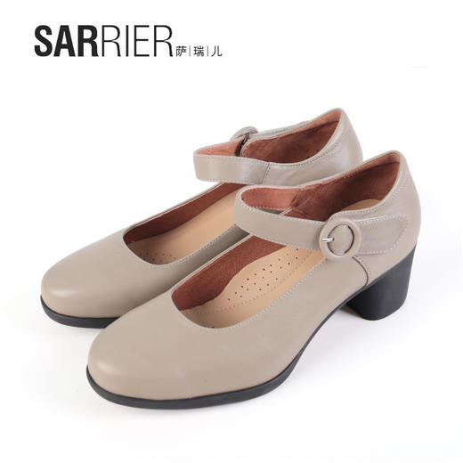 萨瑞儿2022新品胶跟一体舒适鞋 219062 商品图3