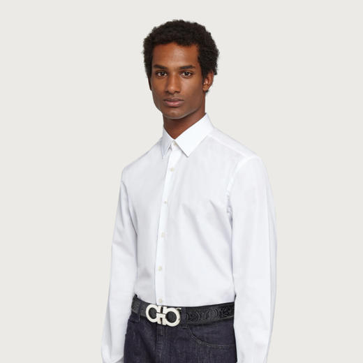 FERRAGAMO 菲拉格慕 男士腰带 黑色 67 0093 750211 商品图3