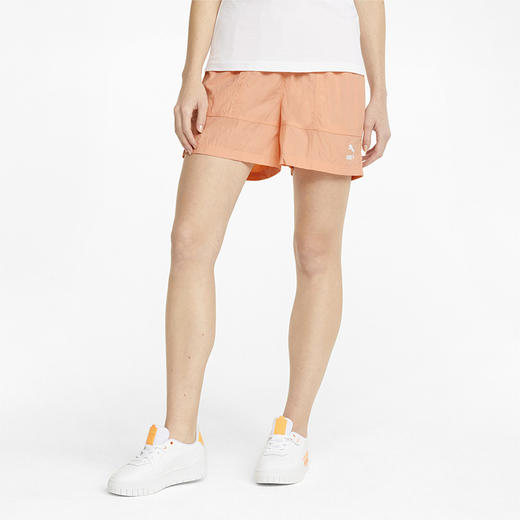 彪马短裤女裤休闲运动梭织快干综训跑步带内衬五分裤2pu53527428 商品图3