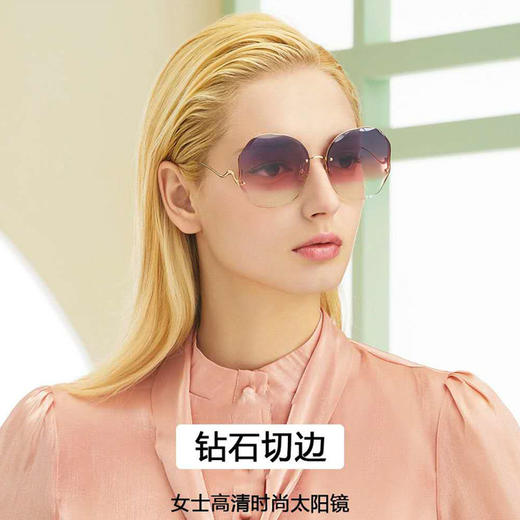 【LU-太阳镜款】骊佳新款成人款 时尚切边太阳镜防晒防止外线墨镜夜视镜多款式 商品图3