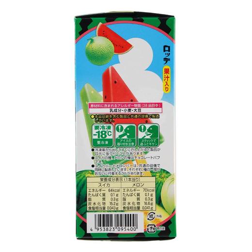乐天西瓜哈密瓜味冰棒420ml 商品图1