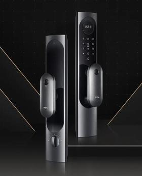 TCL-O2O夜间人脸识别指纹锁推拉式C级锁K6X 旗舰款人脸识别+全自动智能门锁
