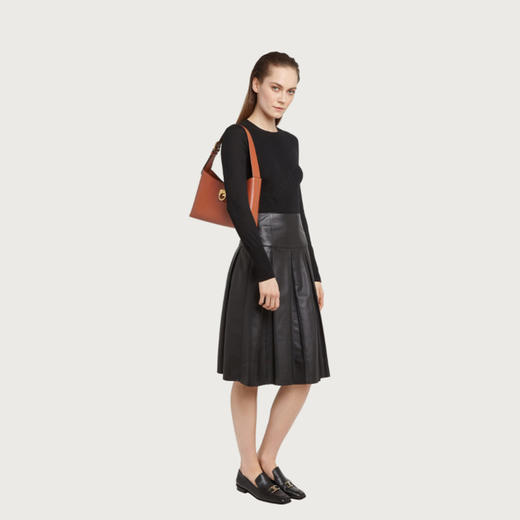 FERRAGAMO 菲拉格慕 TRIFOLIO女士单肩包 棕色 21 0926 745036 商品图3