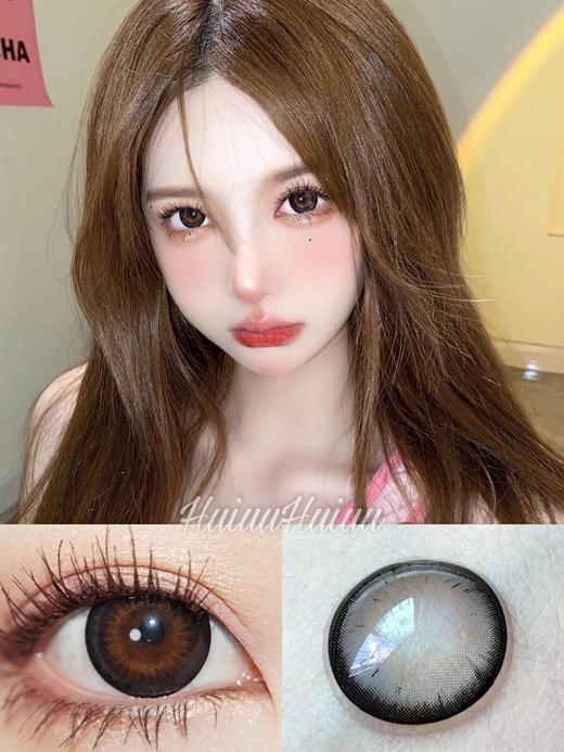 【大直径】Sheepcon-千玺石墨黑-14.5mm 【年抛 0-1000度 含有525/575】 商品图0