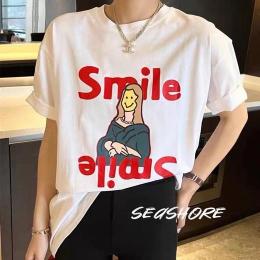 女美人字母圆领T 商品图2