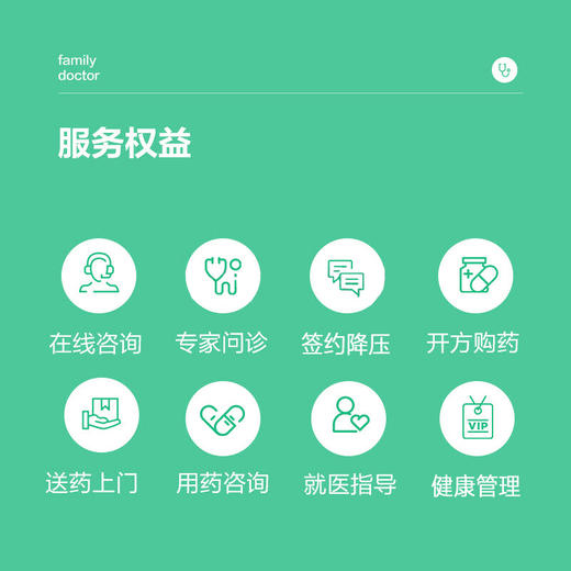 高血压患者家庭医生签约服务包 商品图2