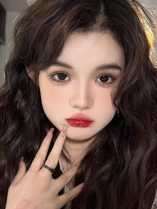 【大直径】Sheepcon-大碎钻黑色14.5mm【年抛 0-1000度 含有525/575 】 商品图2