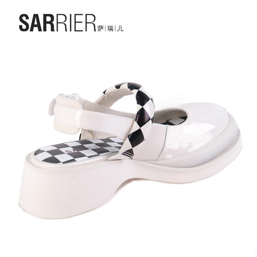 萨瑞儿新品亮面切尔西后空鞋	211603 商品图5