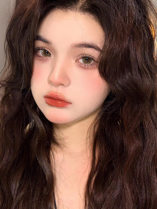 【大直径 Sheepcon -纸杯蛋糕棕-14.5mm【年抛 0-1000度 有525/575】 商品图2