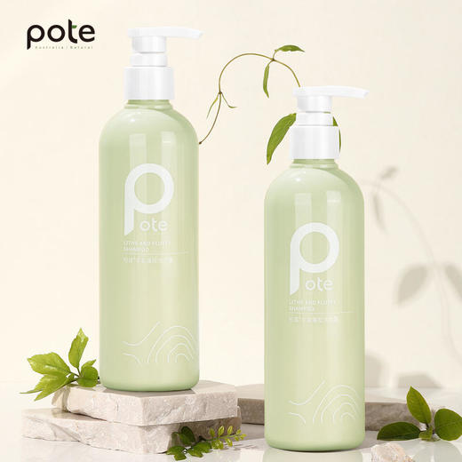 【3D蓬松感】pote柏缇丰盈蓬松洗发露2.0深度去屑修复头皮植物萃取 商品图2