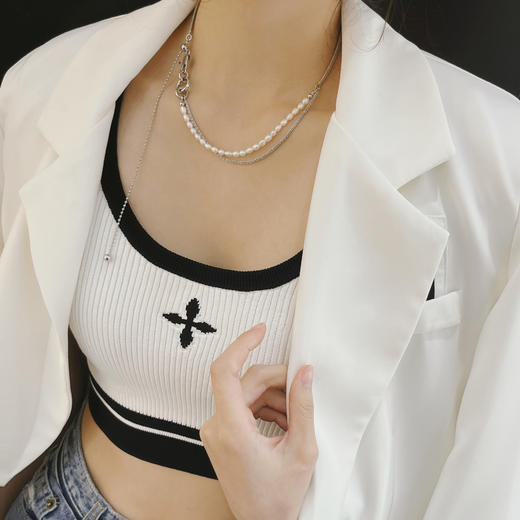 预售|PUVOS普沃斯 冷淡风潮酷叠戴项链 .潮快闪[福利品] 商品图2