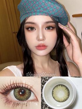 【大直径】Sheepcon-性感芥末-14.5mm【年抛 0-1000度 含有525/575】