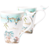 【玛戈隆特】B7F   M20西湖盛宴骨瓷小鸟对杯 家用中式创意情侣马克杯礼盒装 商品缩略图5