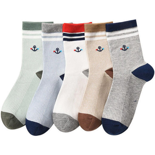 【儿童纯棉中筒袜】吸汗防臭 春夏季儿童男士长袜薄款童袜 商品图6