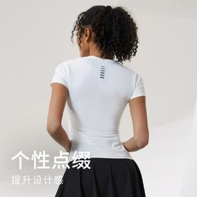 科里芙 瑜伽上衣女健身房运动训练服春夏跑步健身衣t恤