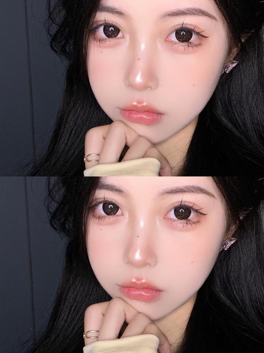 【大直径】Sheepcon-大碎钻棕色14.5mm【年抛 0-1000度 含有525/575】 商品图8