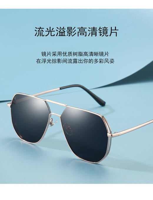 【LU-偏光镜款】骊佳女士男士太阳镜经典偏光墨镜防紫外线驾驶镜款式 商品图11