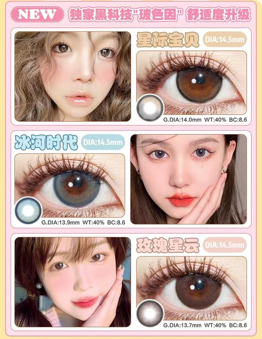 Krazzicon日抛，88/一盒，168/两盒 ，308/四盒，588/八盒，如需佩戴工具请备注哦！ 商品图2