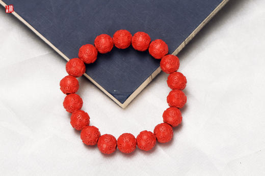 【财源滚滚来】朱砂手串 商品图1