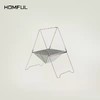 HOMFUL皓风 「户外露营便携式折叠不锈钢烧烤架子」炭烤炉 BBQ焚火台  商品缩略图3