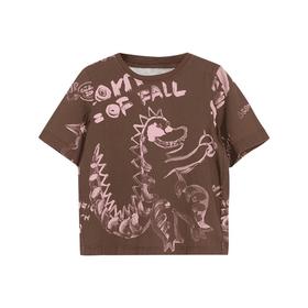 江南布衣 22年夏装新款   短袖T恤  1M2110050