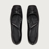 FERRAGAMO 菲拉格慕 GANCINI芭蕾舞平底鞋 女士皮鞋 黑色 742565 商品缩略图1