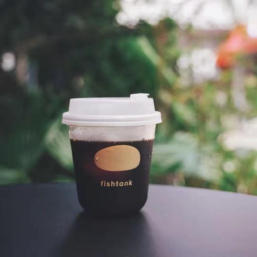 鱼缸旧版logo冰咖啡外带杯 360ml(带盖子） 1条50个 商品图1