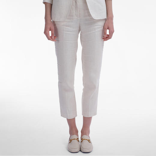 三石一澜女装亚麻裤子SG22102022 商品图0