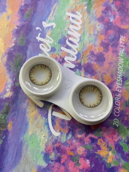 【大直径 Sheepcon -纸杯蛋糕棕-14.5mm【年抛 0-1000度 有525/575】 商品图5