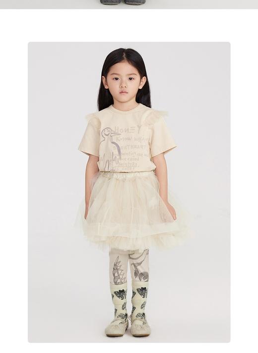 江南布衣 22 年夏季新品   短袖T恤  1M2110010 商品图4