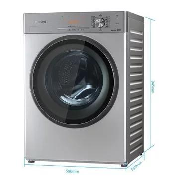 松下全自动家用滚筒变频洗脱一体滚筒洗衣机XQG80-E8625 商品图1