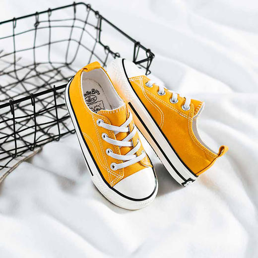 【时尚潮流色彩鲜艳】海绵宝宝春季儿童板鞋 商品图3