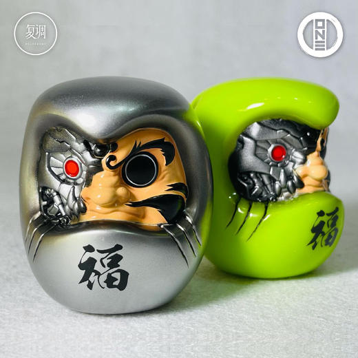 现货 壹工坊 达摩公仔 达摩不倒翁 搪胶 商品图0