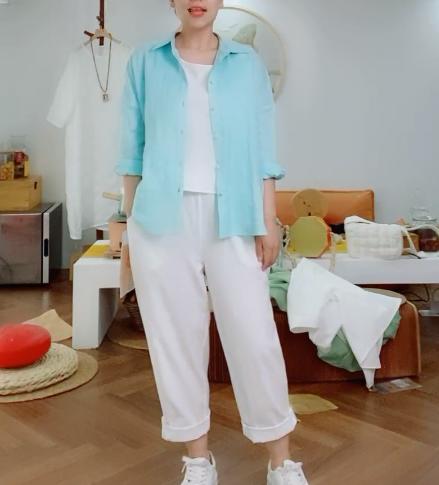 【线上专属】衬衫（22710303-天缥） 商品图0