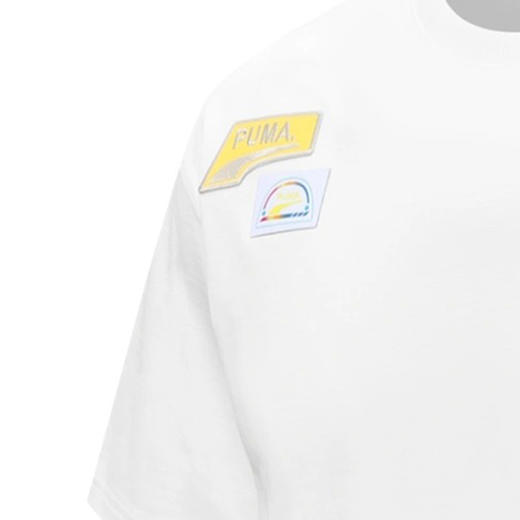 彪马短袖男女同款2022夏季新款圆领休闲运动服透气T恤2pu53703802 商品图4