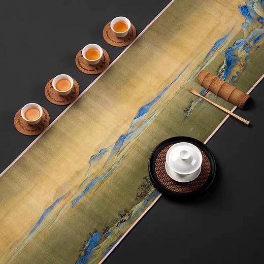 【采购专享】宫里的世界&斗贤 千里江山系列 茶席 商品图0