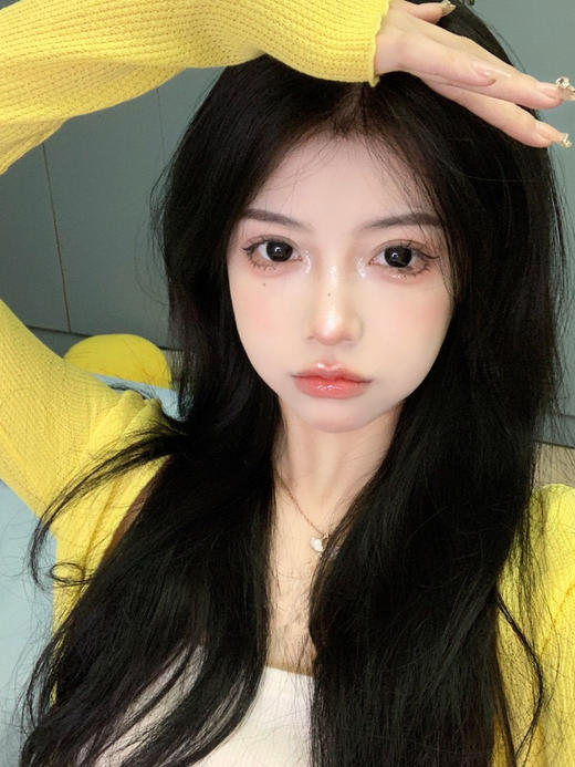 大直径黑瞳丨琉璃镜黑·Lvycon丨14.5mm（半年抛/2片装） 商品图6