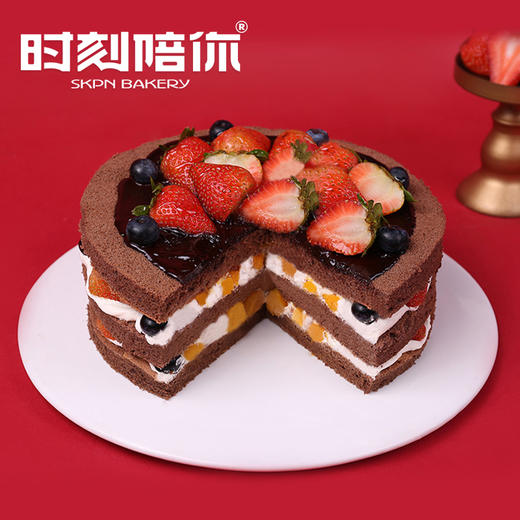 仲夏之恋裸蛋糕  【草莓满满】 商品图1
